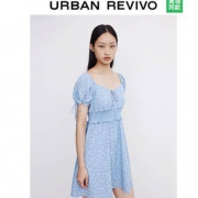 88VIP：URBAN REVIVO V领荷叶袖 连衣裙  YL22R7EN2005