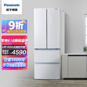 18日0点：Panasonic 松下 NR-D350TP-W 风冷多门冰箱 350L 晶莹白