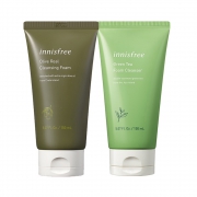 88VIP：innisfree 悦诗风吟 绿茶橄榄洁面套装（绿茶150ml+橄榄150ml）