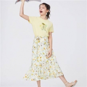 Semir 森马 13B040170013 短袖半身裙套装