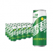 16日0点、88VIP：Coca-Cola 可口可乐 雪碧零卡汽水 330ml*24瓶*5件