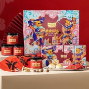 一品粤 坚果礼盒 食来运转礼盒 1000g