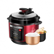 一锅双胆！Midea 美的 MY-YL50Simple105 双胆电压力锅智能电饭煲 5L