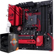 ASUS 华硕 TUF GAMING B550M-ZAKU (WI-FI) 扎古版 + AMD R5-5600X CPU处理器 板U套装