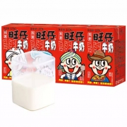 京喜app：Want Want 旺旺 旺仔牛奶 125ml*4盒装