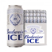 百威 冰啤啤酒 500ml*18听 整箱装