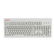 CHERRY 樱桃 G80-3494 104键 有线键盘 104键 白色 无光 静音黑轴