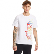 Champion 男士 空心字体Logo T恤 到手100.58元