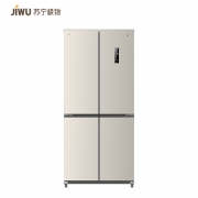 618狂欢预告：JIWU 苏宁极物 JQE4428XP 对开门冰箱 440L