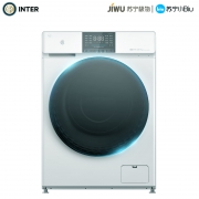 16日0点截止：JIWU 苏宁极物 JWF14108CWDI 10公斤滚筒洗干一体机