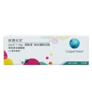 库博 清氧清 硅水凝胶日抛隐形眼镜 5片装