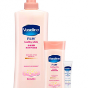 滋润细致美肌！Vaseline 凡士林 维他亮肤亮采修护润肤露套装（400ml+100ml+30ml）