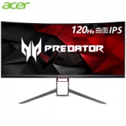 限地区：acer 宏碁 掠夺者 X34 Pbmiphzx 34英寸曲面显示器（3440*1440、120Hz、100%sRGB、G-SYNC）