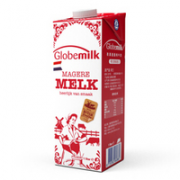 3.7优乳蛋白 ！Globemilk 荷高 脱脂纯牛奶 1L*6盒