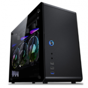 新低价！雷匠 R-i3 ITX机箱 全侧透 黑色