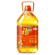 福临门 浓香压榨一级花生油 4L/桶 *2件