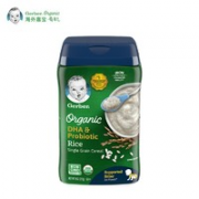 Gerber 嘉宝 有机DHA益生菌原味米粉 227g/罐