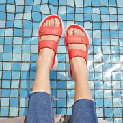 SKECHERS 斯凯奇 111125 女款沙滩外穿拖鞋