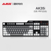 PLUS会员：AJAZZ 黑爵 刺客Ⅱ AK35i 合金机械键盘 青轴 黑色 白光