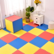 特价清仓，防潮隔凉，隔音防滑：30x30cmx16片 明德 儿童爬行垫 拼接泡沫地垫