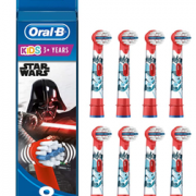 Prime会员：Oral-B 欧乐-B EB10 儿童电动牙刷替换刷头 星球大战 8只装