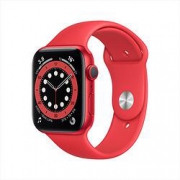 16点开始：Apple 苹果 Series 6 智能手表 GPS款 44毫米 红色