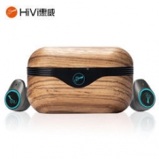 惠威HiVi AW-76 真无线TWS蓝牙耳机 斑马木
