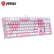 7日0点：MSI 微星 GK50Z 104键 有线机械键盘