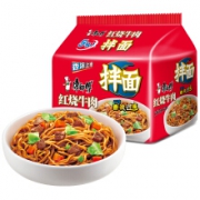 限区域：康师傅 方便面 干拌红烧牛肉面 五连包*11件