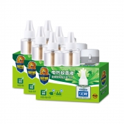 超威 电蚊香液 艾草清香型 电蚊液40ml*6瓶3器270晚