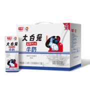 14点开始、PLUS会员、限2000件：Bright 光明 大白兔风味牛奶 礼盒装（200ml*12/提）
