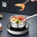 WMF 福腾宝 Diadem Plus系列 不锈钢长柄带盖奶锅 16cm