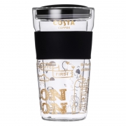 COSTA 咖世家 双层隔热玻璃杯 355ml