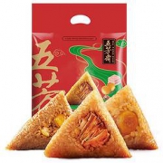 限地区、PLUS会员：五芳斋 五芳丰味 蛋黄粽/肉粽 8只装 1040g *2件