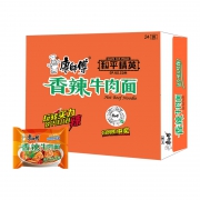88VIP：康师傅 方便面 香辣牛肉面 105g*24袋*2件