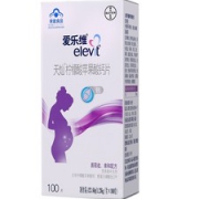 拜耳旗下 爱乐维 柠檬酸苹果酸钙片 100片/瓶