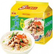 京喜APP：华丰 三鲜伊面排骨味 88gx5袋