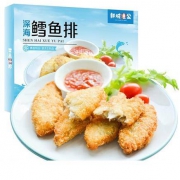 PLUS会员：xianbaike 鲜佰客 深海鳕鱼排 330g*5件
