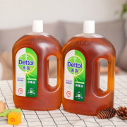 疫情常备！Dettol 滴露 消毒液 1.8L*2瓶