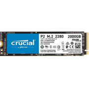 Prime会员！Crucial 英睿达 P2 2TB 3D NAND NVMe PCIe M.2 固态硬盘 到手1132.84元
