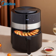 20点开始！Midea 美的 MF-KZ45E101 空气炸锅 4.5L 9.9元包邮（限前800台）