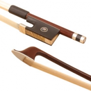 青歌 G101 正宗巴西木纯马尾量足小提琴弓子 (弓全长74.5cm)