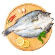 品珍鲜活 海鲈鱼 净重450-400g*3条