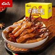 PLUS会员：KINGWUU 精武 麻辣鸭舌 120g*2件