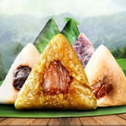 霍山馆 粽子 肉粽2只+豆沙2只+蜜枣2只