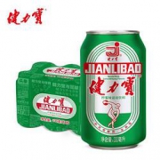 JIANLIBAO 健力宝 国潮1984经典罐柠蜜味运动碳酸饮料330ml*6罐*2件