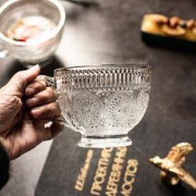 24日0点：行宁福 欧式复古无铅玻璃杯 450*2个