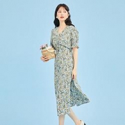 LaChapelle 拉夏贝尔  碎花连衣裙  24235-12BF-67