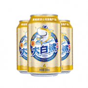 青岛啤酒 大白鲨啤酒9度330ml*24罐