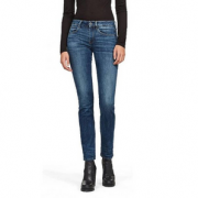 G-STAR RAW 3301系列 女士中腰直筒牛仔裤 D05701 到手218.55元
